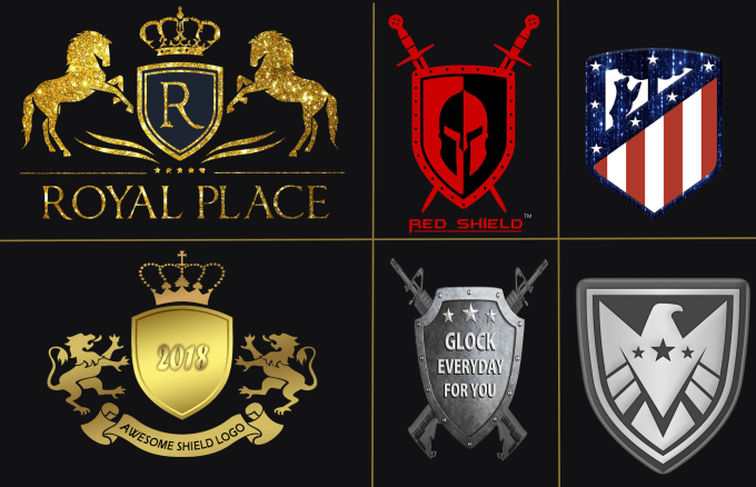 create a shield, crest and royal logo in 24 hours