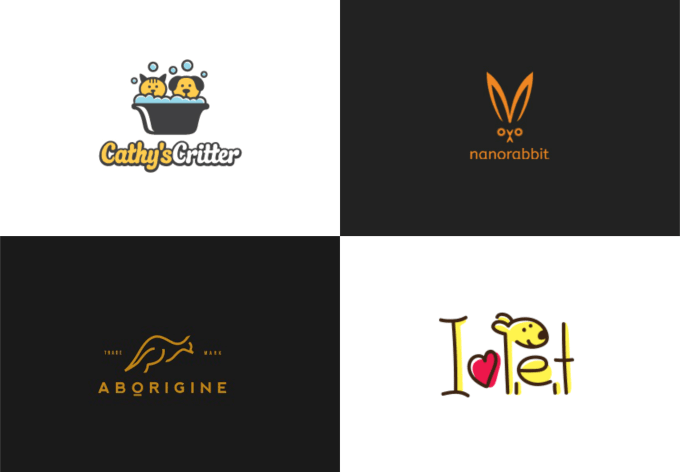 design dog,cat or minimalist pet logo design