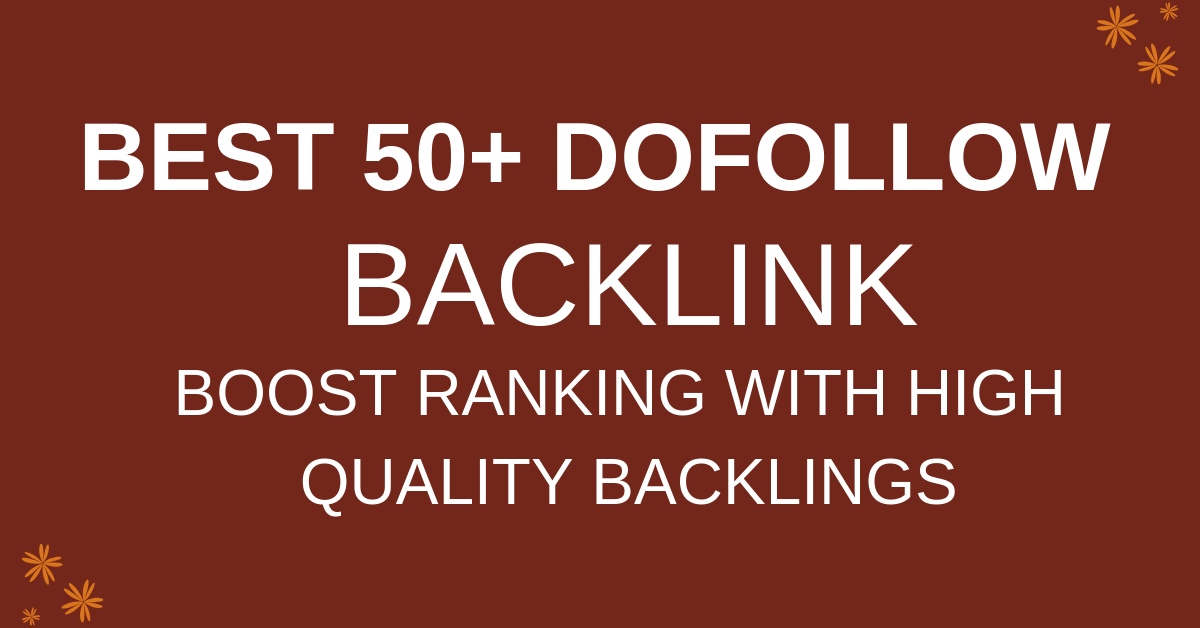55 High Da Manually Created Profile Backlinks