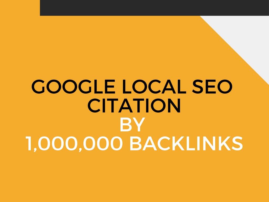  do google local SEO citation