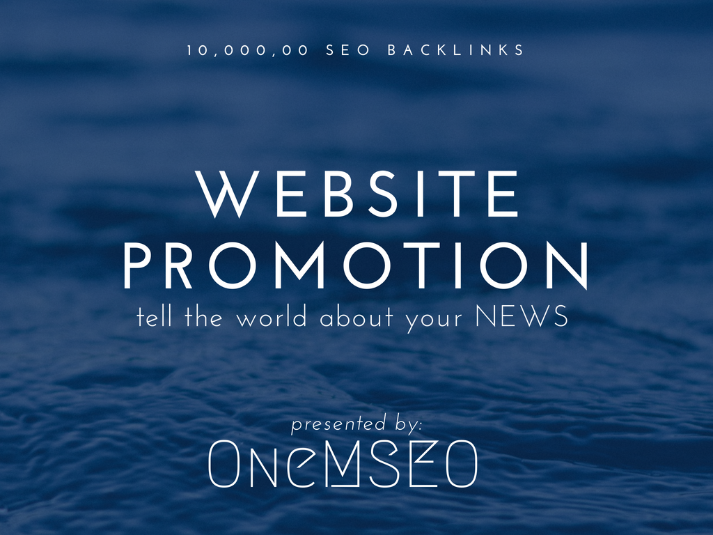 improve your website promotion with 10,000,00 SEO backlinks 