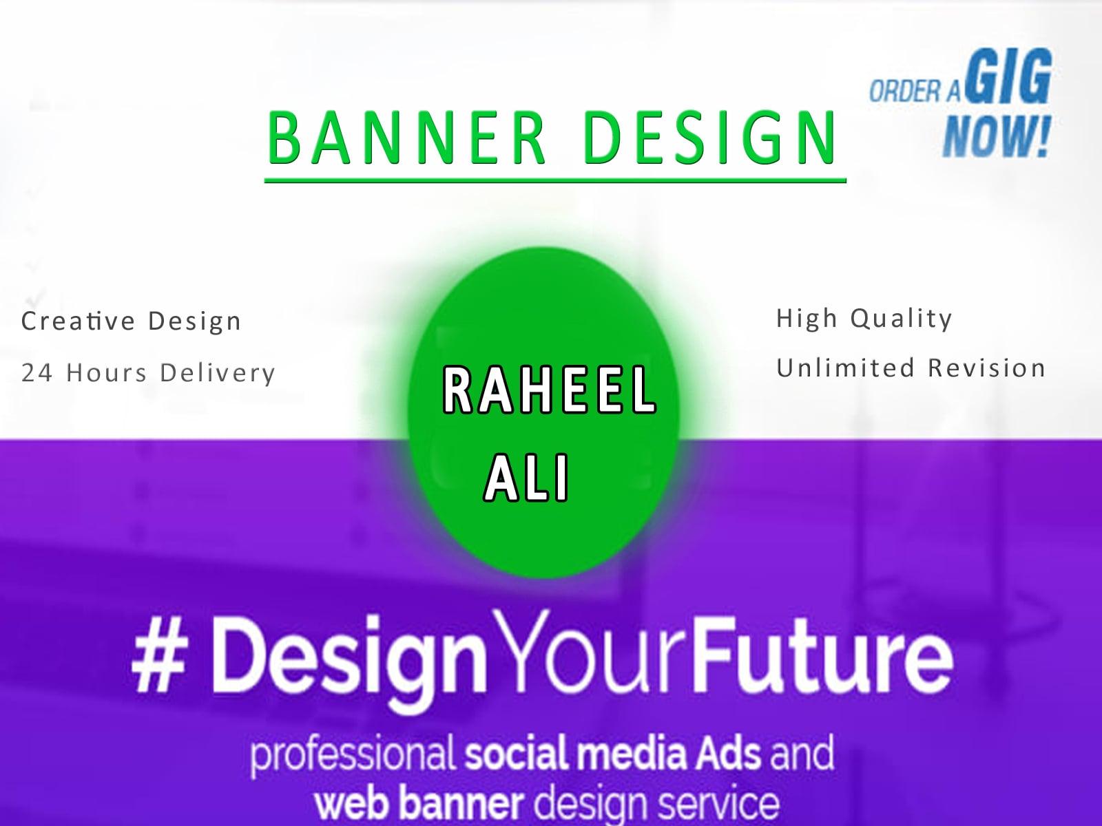 design a fabulous banner ads for you 