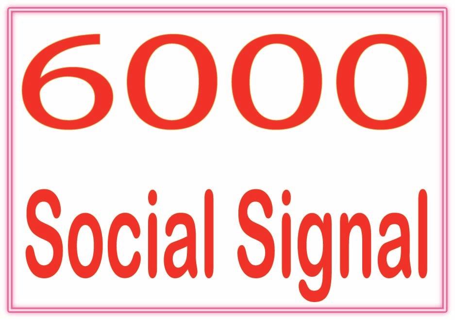 DO Create 6000 Social signal  PR6 to PR10 Backlinks and rank higher on Google
