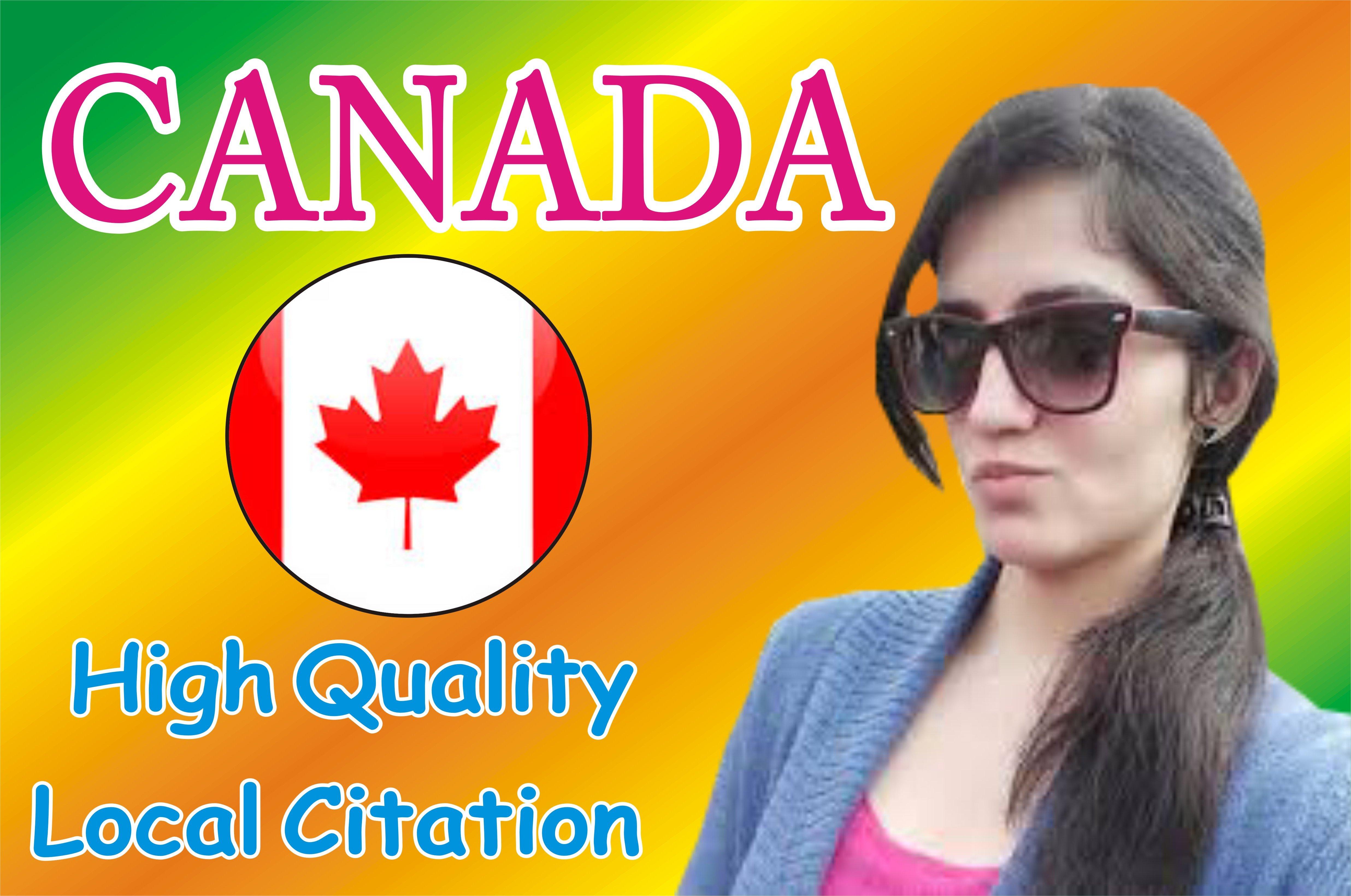 Best Live 50 Canada Local Listings Citations