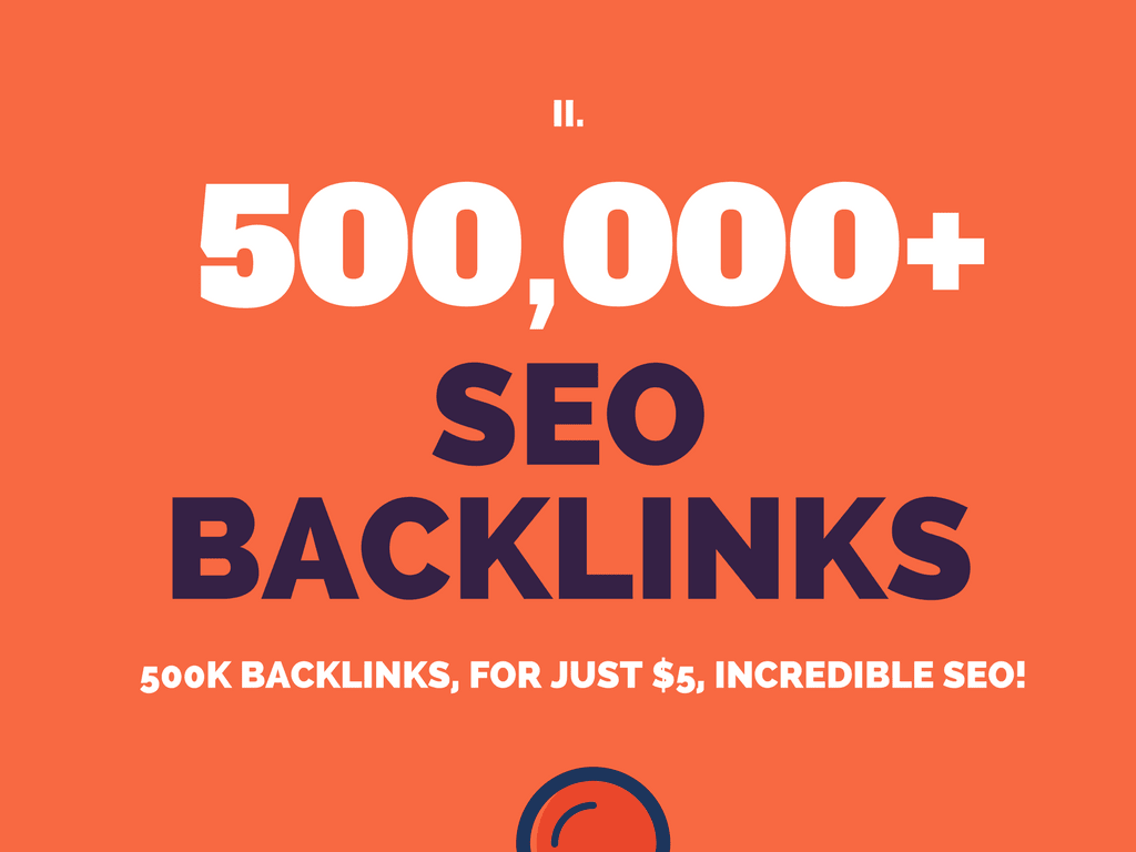 provide 500,000 gsa seo backlinks, all do follow links to websites 