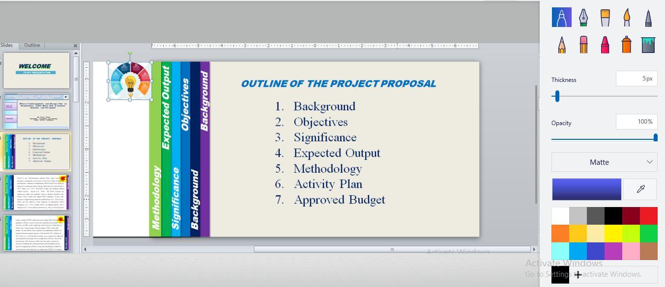 Info-graphic Powerpoint presentation for you