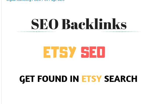 provide etsy store seo to boost online sales with 10,00,000 pr9 pr10 gsa backlinks 