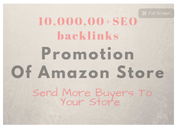 create high quality 10,000,00 backlinks for promotion of amazon store 