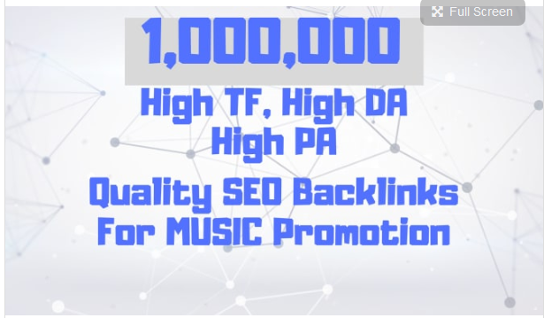 create custom backlinks for your music promotion 