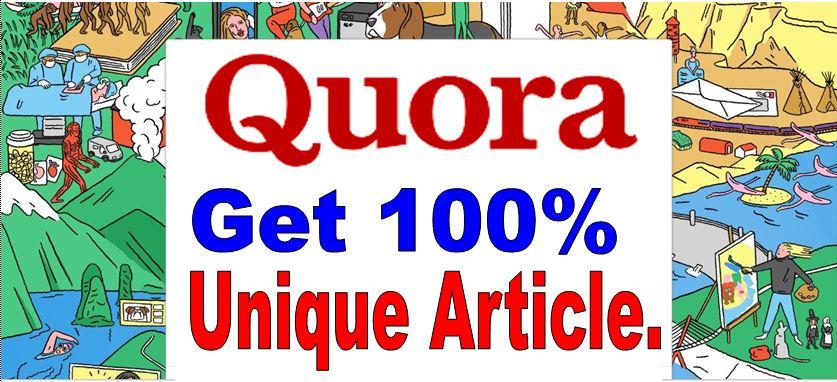 Get Traffic for Your Website/ Business/ Product by 10 high quality Quara Answer + Up vote