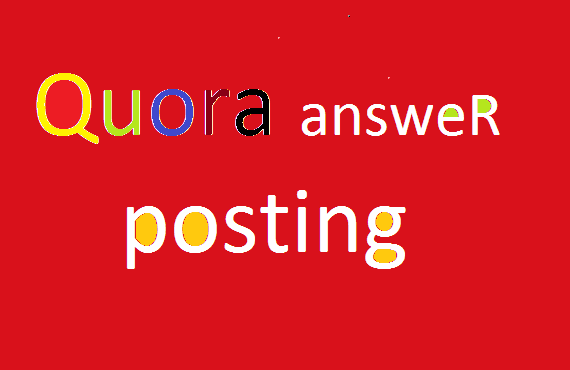 High Quality 11 Quora Answer posting