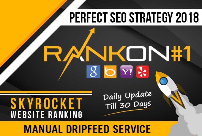 Help To Rank Your Website On Google, 30 Days SEO Backlinks