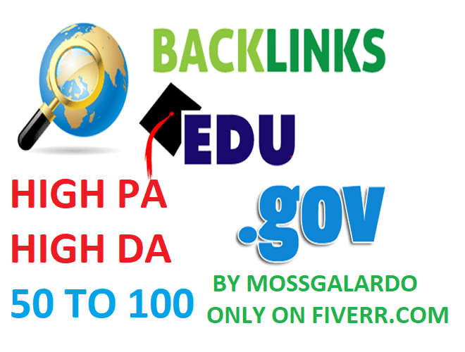 Build 100+ US Based EDU. GOV Authority Backlinks 