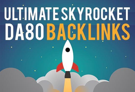 Improvde Ranking with15 backlinks on DA80 to DA90 sites