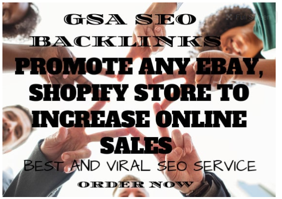 promote any ebay, shopify store to increase online sales