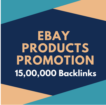 Make 15,00,000 SEO backlinks to rank higher on ebay