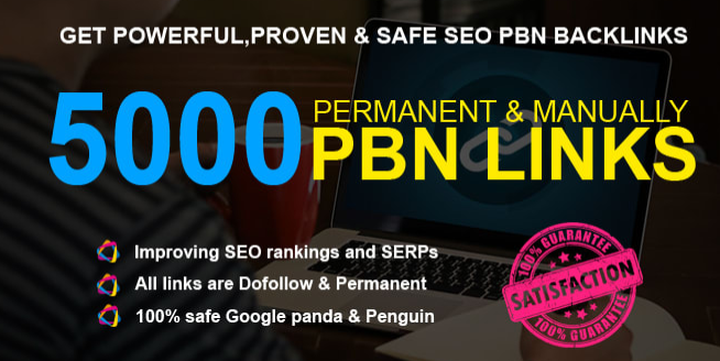  create 5000 dofollow pbn SEO backlinks for google ranking 