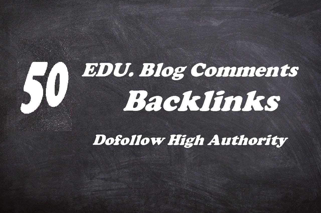 submit  50 High PR .Edu Backlinks and rank higher on Google.