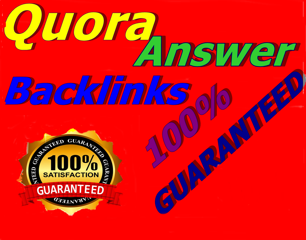 Quora Backlink 12 Guaranteed Quora Answere with unique articles for Ranking Your Website 