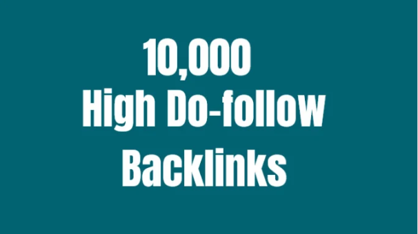 do website SEO by high do follow backlinks 