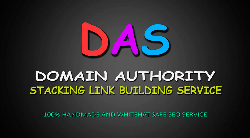  provide domain authority stacking 100 SEO backlinks 