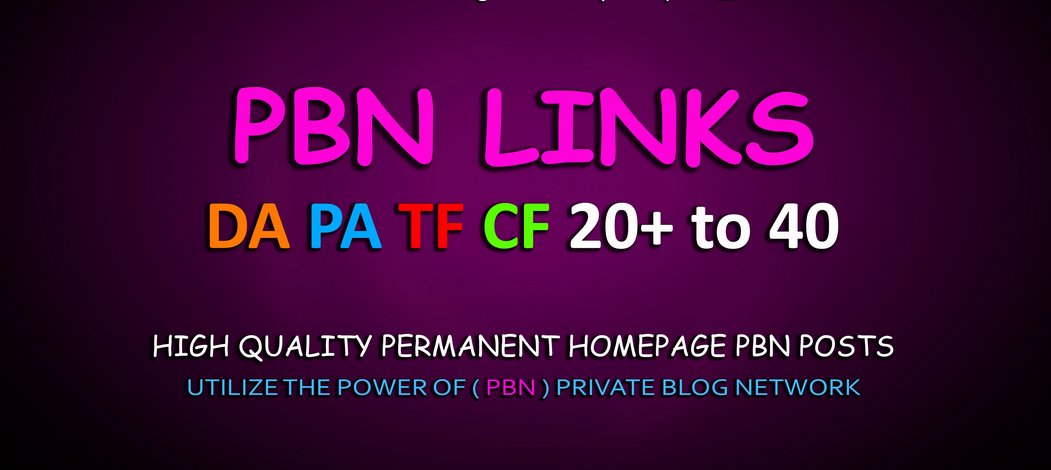 build 10 permanent dofollow pbn backlinks 