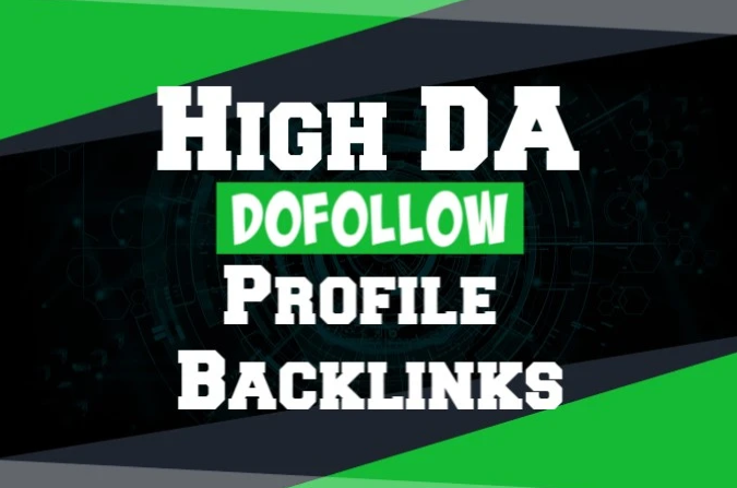 create 20 high authority dofollow backlinks 
