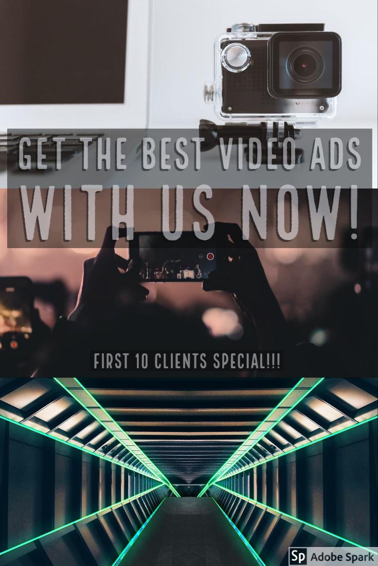 We do short video Ads for businesses and social media networks 