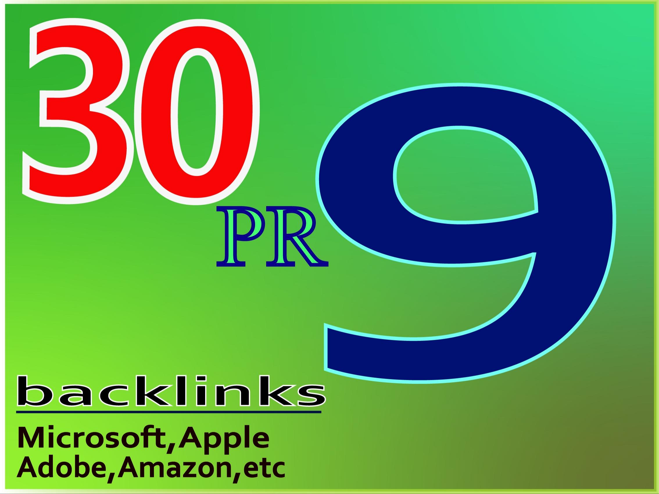 High Quality google friendly(30) backlinks DA-75+  And will add my premium Indexer 