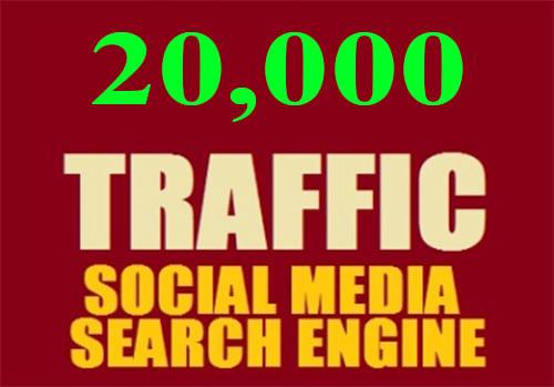 SkyRocket 20,000+ WorldWide Website Traffic Visitors To Your Non Drop And Very High Quality Site Adsense Safe and Genuine Just