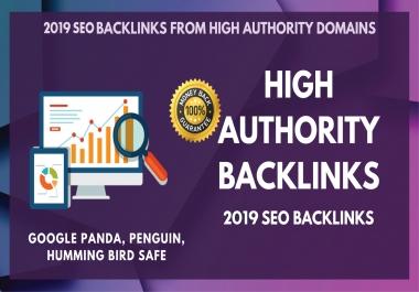 60 High Trust Flow Authority Dofollow Backlinks on High DA PA