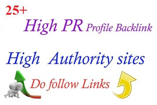  give you 25 Profile Backlinks 
