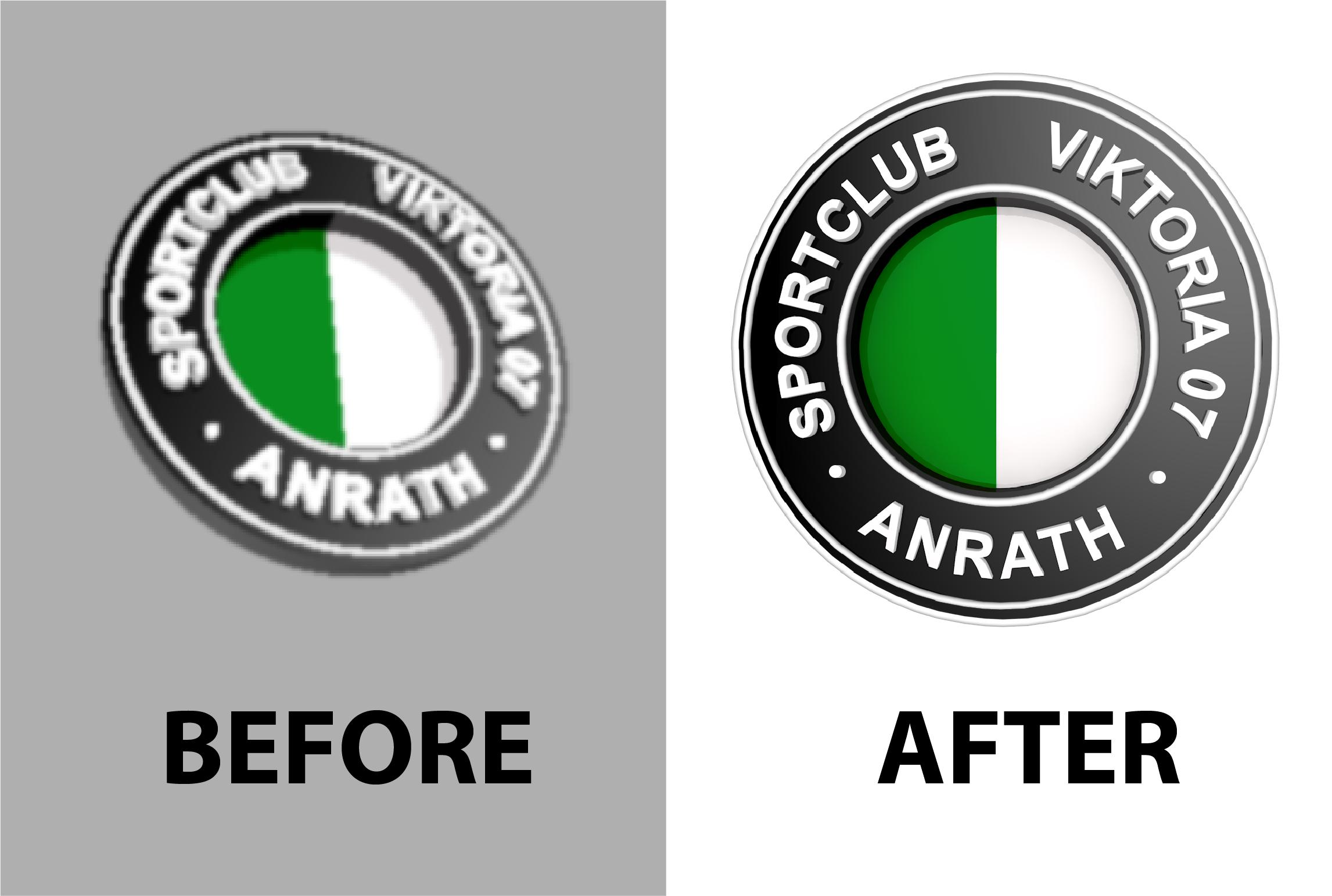 Vectorise or trace your logo to vector