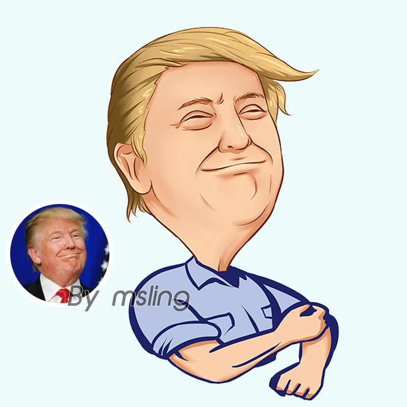 Draw avatar cartoon portrait, sticker, emojis from your real pictures