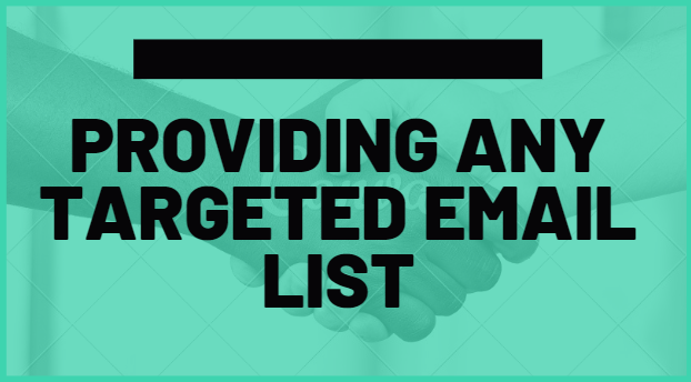  Provide Active Email List Any Targeted Keyword Or Niche