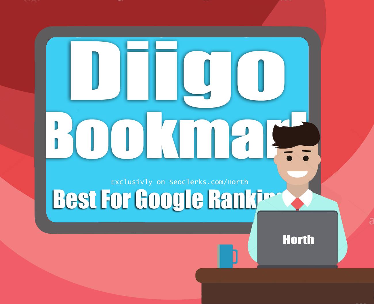 Diigo 120 social Bookmark on Social site with top rank result top google ranking service 2019