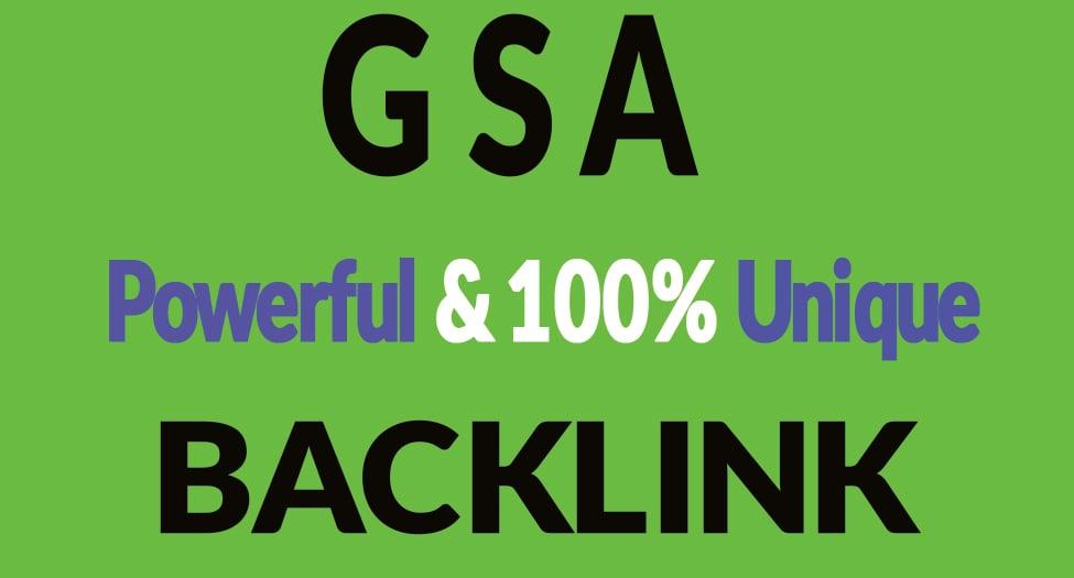 SEO 800K GSA Dofollow links for Boosting Raning in Google SER