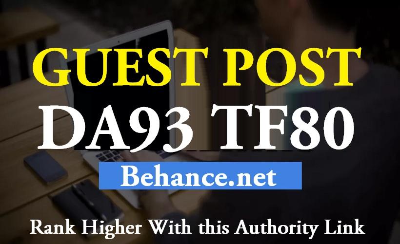 Publish a Guest Post on DA93 TF80 Behance.Net website