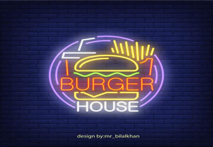 Do neon light intro ,outro videos