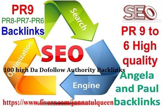 Manual  create 30 high da dofollow authority backlinks