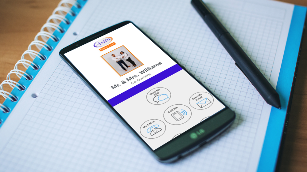 build you a mobile digital business card