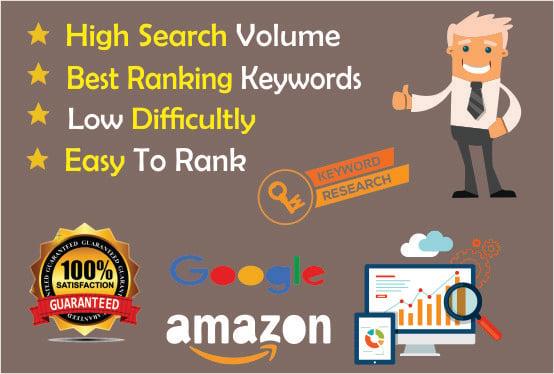 I Will Do Deeply And Profitable SEO Keyword Research And Backlink Analysis