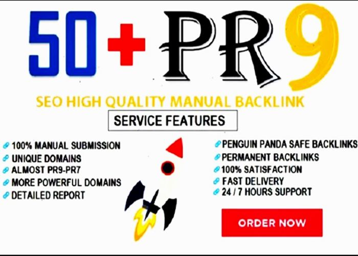 Manually Linkbuilding Pr9 Profile Seo Backlinks with EDU GOV-2020