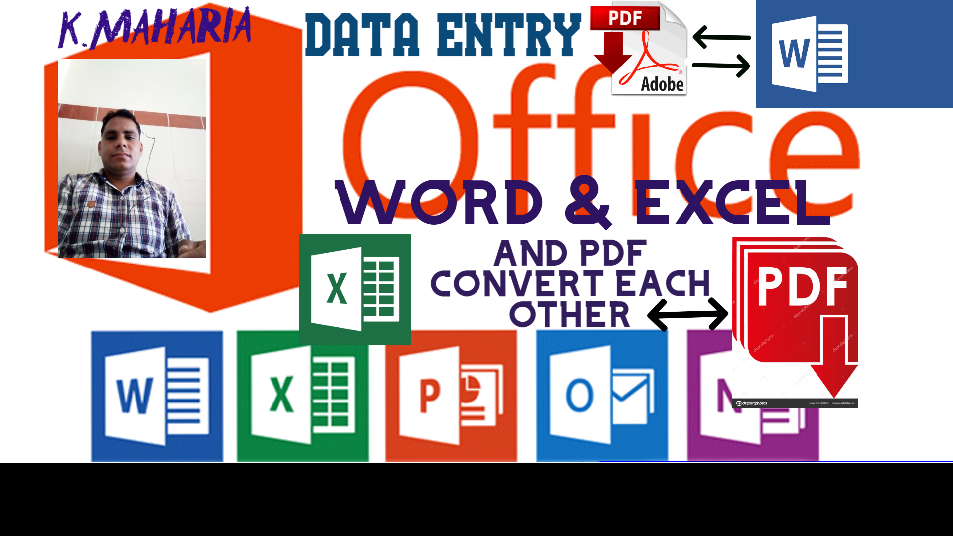 DATA ENTRY OPERATOR, DATA SCRAPING EMAIL, WEB ETC. TYPING IN WORD, EXCEL AND CONVERT TO PDF