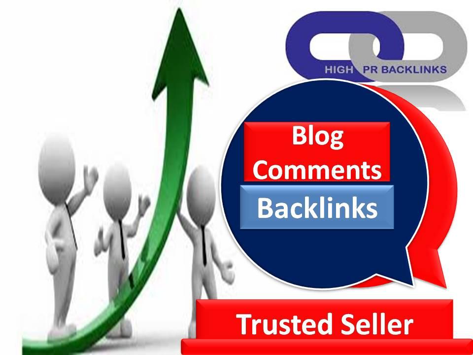 1000 + Niche Related Blog Comment Backlinks with Best Quality