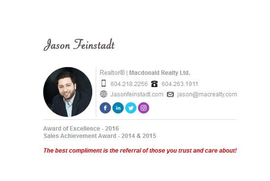 Create Professional Clickable Email Signature