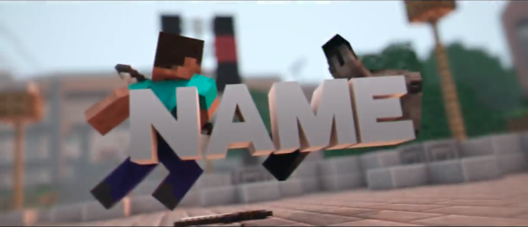 Create A 3D Minecraft Intro for your Gaming 