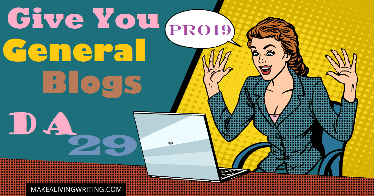 Give you a guest post on My DA28 Tokyoezine.com General Blog