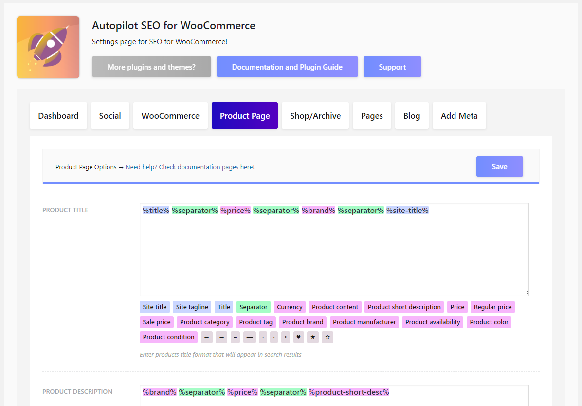 Autopilot SEO for WooCommerce - The easiest SEO experience