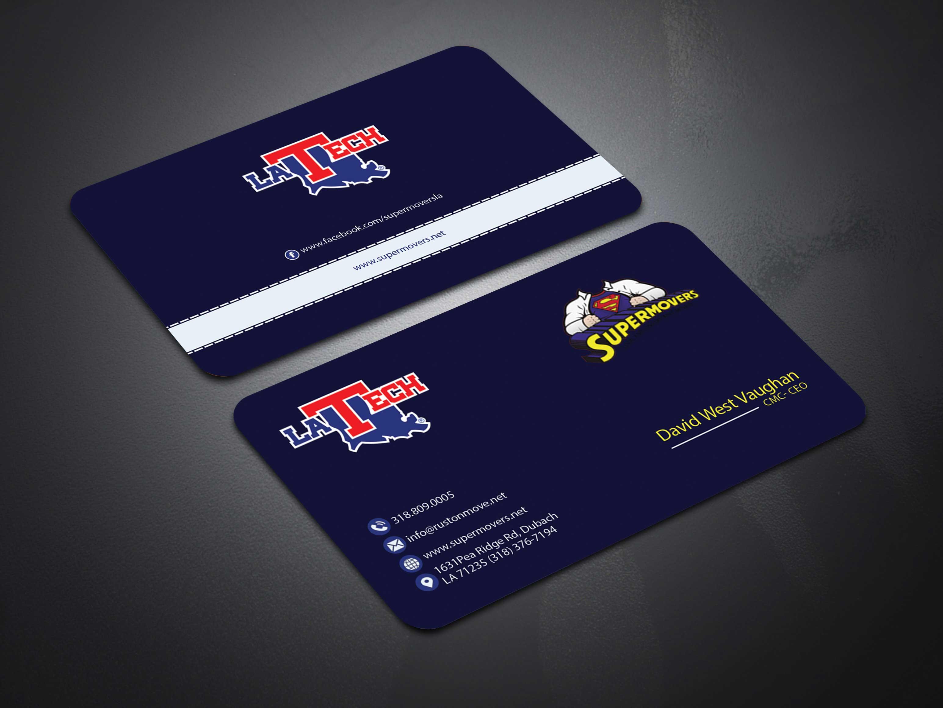 Vintage Business Card and Stationery Design